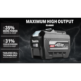 MAKITA BL4080H, 40V LI-ION BATTERY, 8.0AH (BATTERY FUEL GAUGE, HIGH OUTPUT, TABLESS CELL TECHNOLOGY)
