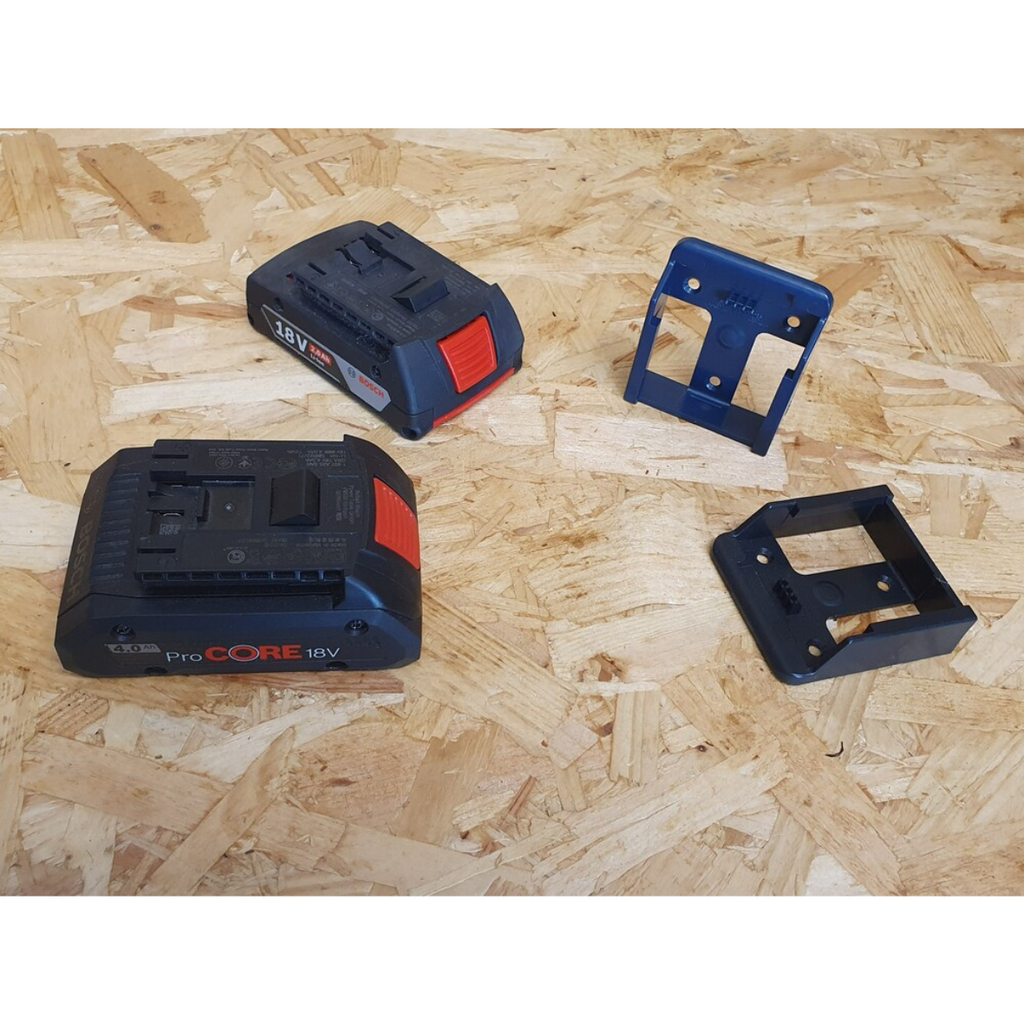 StealthMounts Battery Mounts for 18V PRO Series [SKU: BM-BO18-BLU-6]