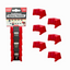 StealthMounts Battery Mounts for Milwaukee M12 Series [SKU: BM-MW12-RED-6]