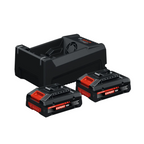 BOSCH EXPERT 18V 4.0AH STARTER KIT SET 2PCS BATTERY AND 1PC GAL 12V/18V-80 FAST CHARGER