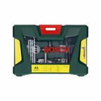 BOSCH 41PCS V-LINE DRILL BIT & SCREWDRIVER BIT SET WITH ANGLE DRIVER