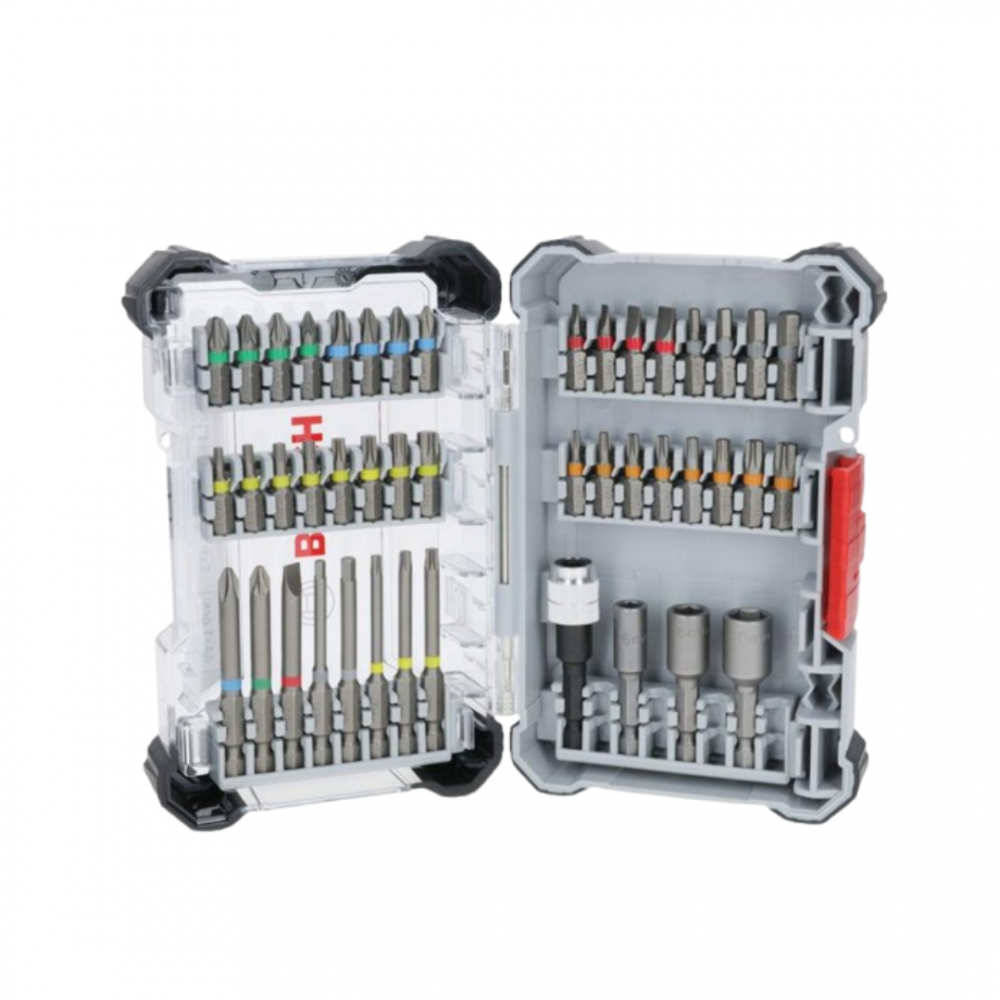 BOSCH 44PCS PICK & CLICK EXTRA HARD SCREWDRIVER BIT SET