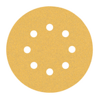 BOSCH EXPERT C470 125MM GRIT 60 TO GRIT 400 SANDPAPER WOOD & PAINT SANDING DISC (5PCS/PACK) 8 HOLES