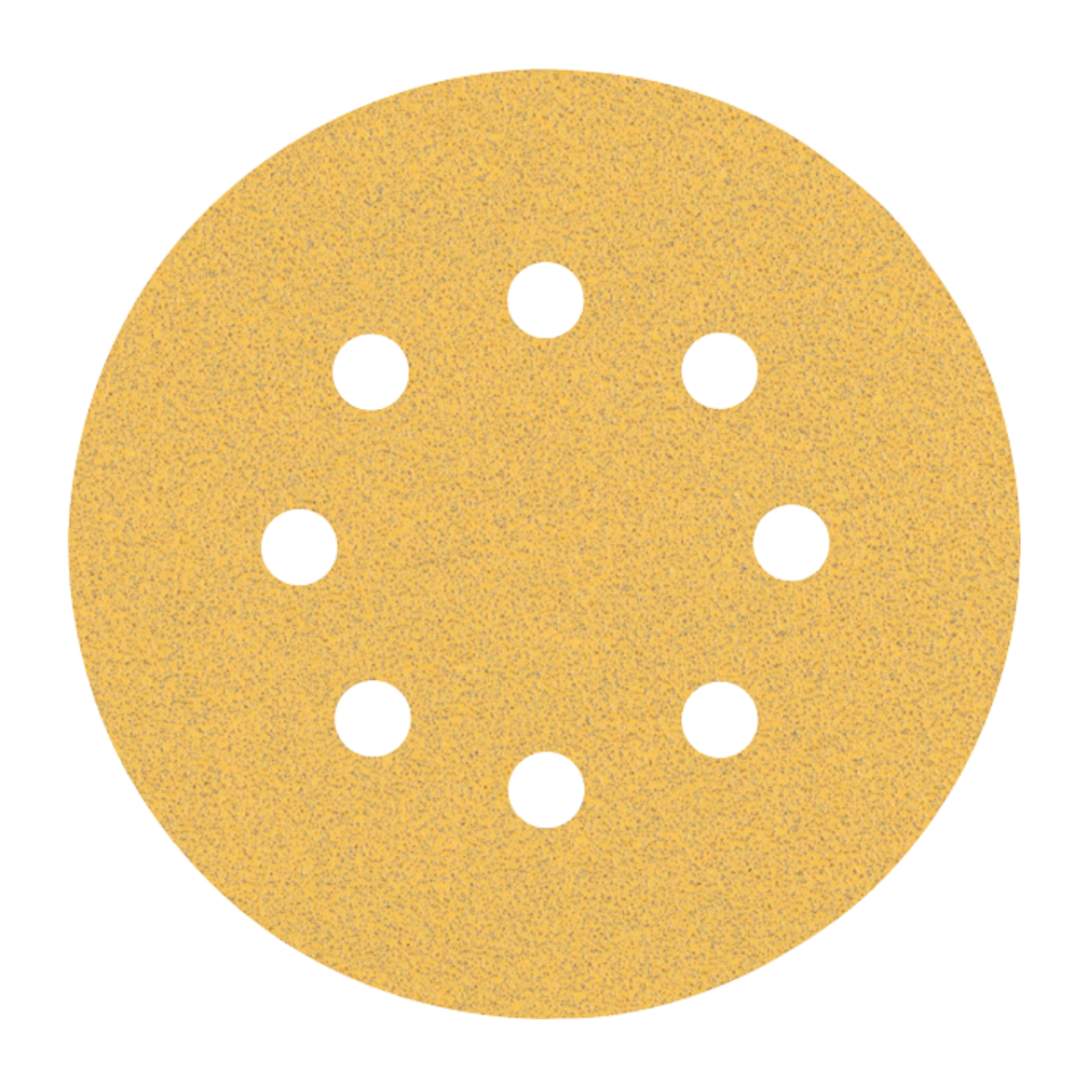 BOSCH EXPERT C470 125MM GRIT 60 TO GRIT 400 SANDPAPER WOOD & PAINT SANDING DISC (5PCS/PACK) 8 HOLES