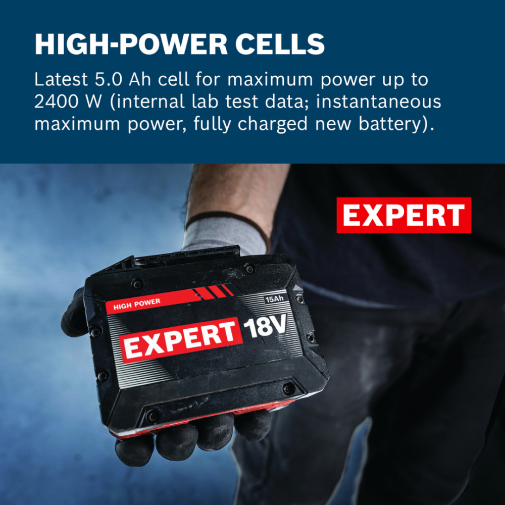 BOSCH EXPERT BATTERY PACK 18V 15.0AH EXBA18V-150 (1600A036ZT) (PROCORE NEW MODEL)