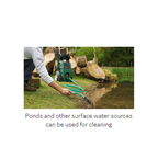 BOSCH SELF PRIMING KIT 3MTR HOSE FOR BOSCH AQUATAK PRESSURE WASHERS COMES WITH COUPLING AND VALVE