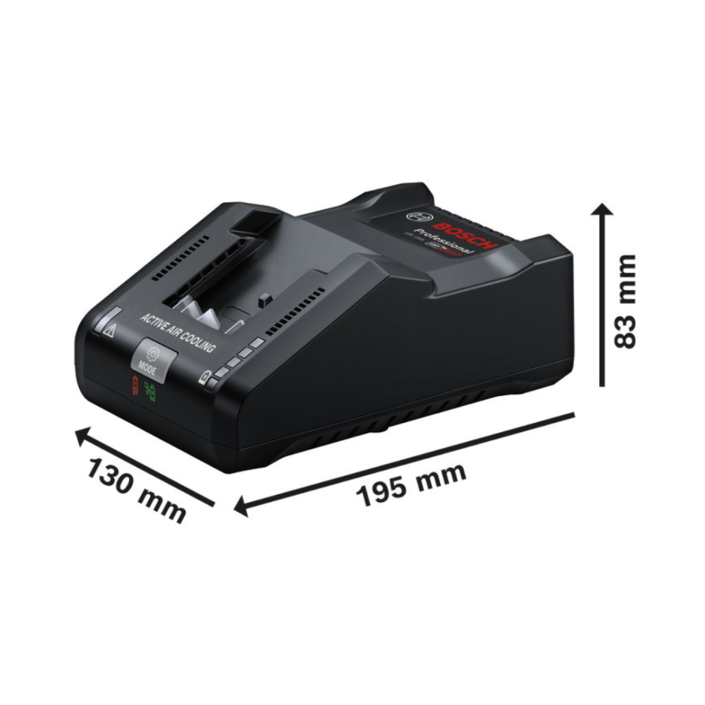 BOSCH GAL 18V-160 PROFESSIONAL 18V ULTRA-FAST CHARGER 14.4V-18V (1600A02T5H)