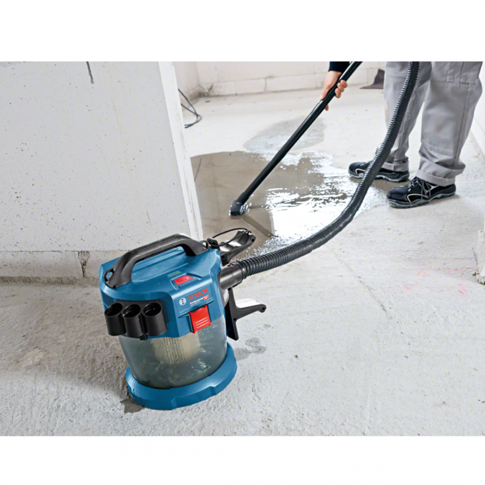 BOSCH GAS 18V-10L PRO WET & DRY CORDLESS VACUUM CLEANER / DUST EXTRACTOR (BARE UNIT)