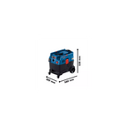 BOSCH GAS 400A PROFESSIONAL WET AND DRY EXTRACTOR / VACUUM CLEANER