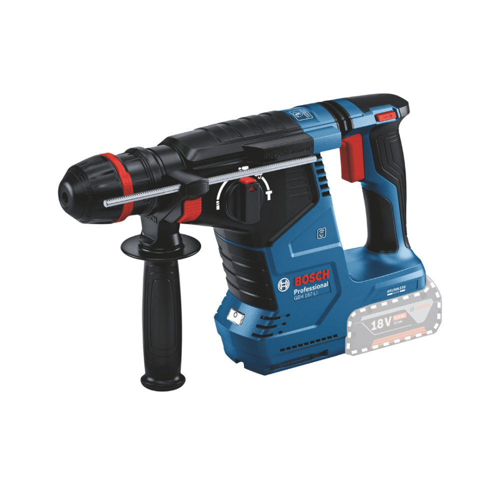 BOSCH GBH 187-LI PRO CORDLESS ROTARY HAMMER DRILL 18V ONE CHUCK