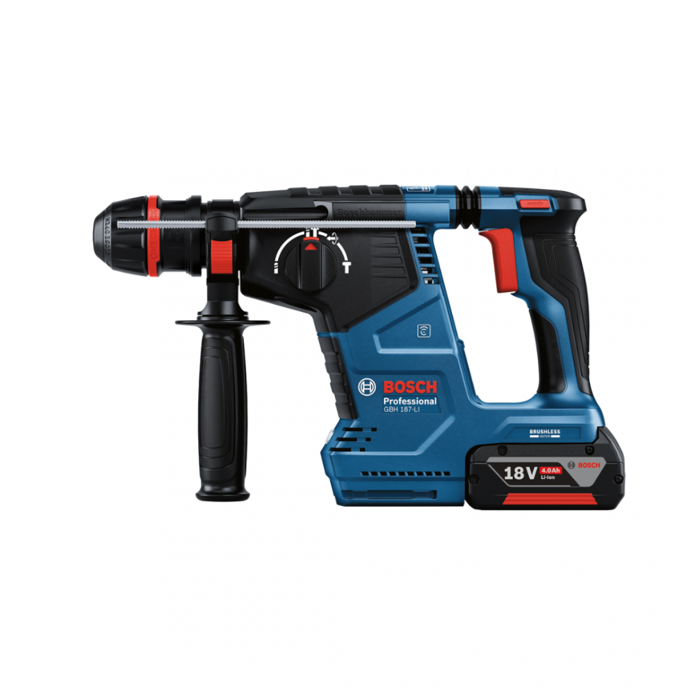 BOSCH GBH 187-LI PRO CORDLESS ROTARY HAMMER DRILL 18V ONE CHUCK