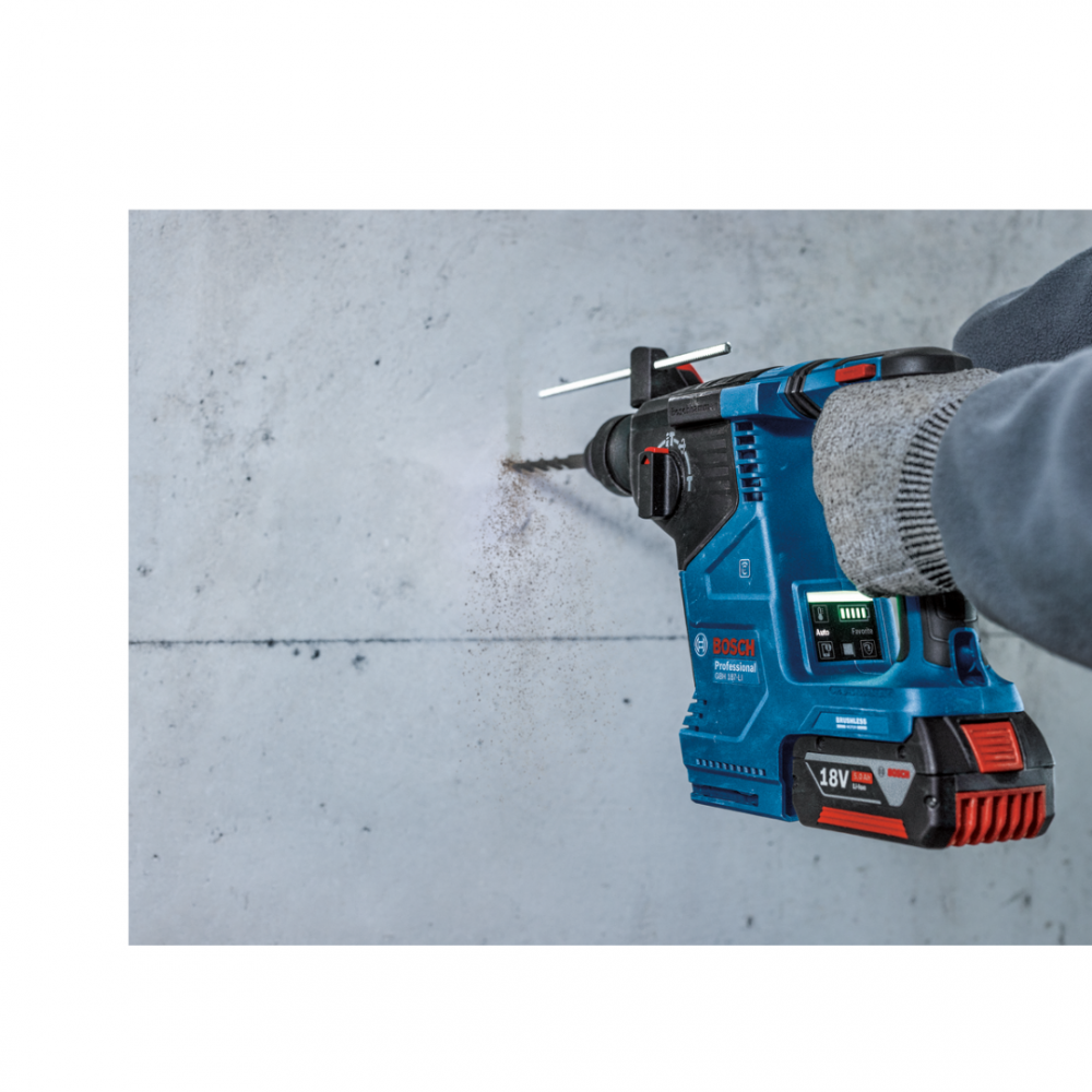 BOSCH GBH 187-LI PRO CORDLESS ROTARY HAMMER DRILL 18V ONE CHUCK