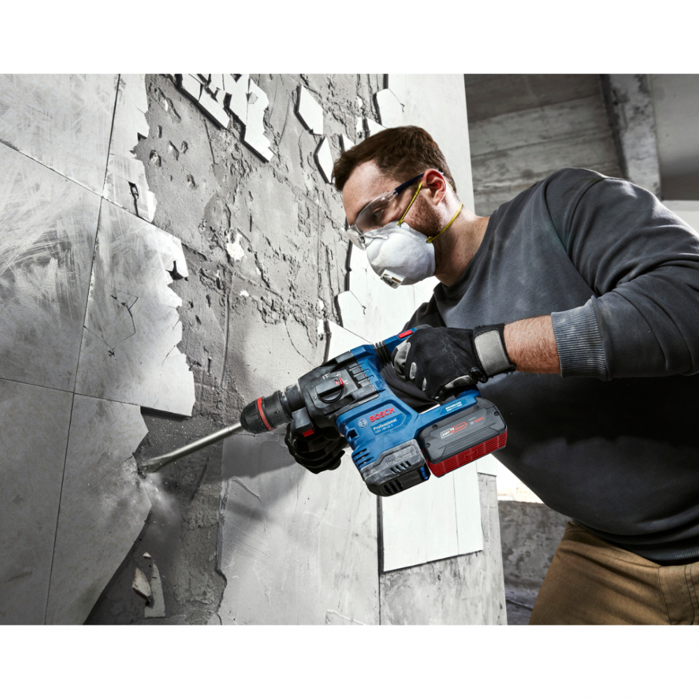 BOSCH GBH 18V-22X PRO CORDLESS ROTARY HAMMER DRILL WITH ONE CHUCK [BARE UNIT]