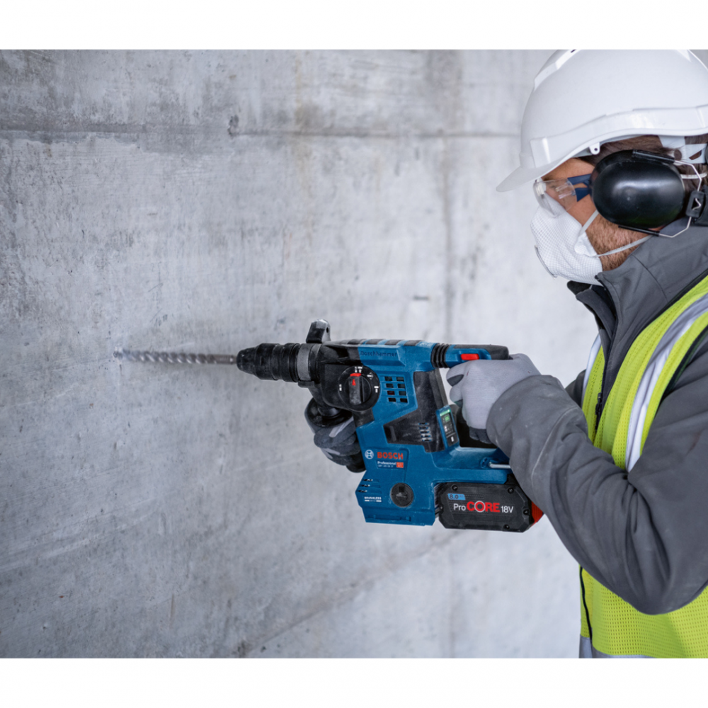 BOSCH GBH 18V-28CF PRO CORDLESS ROTARY HAMMER DRILL WITH SDS-PLUS (BARE UNIT)