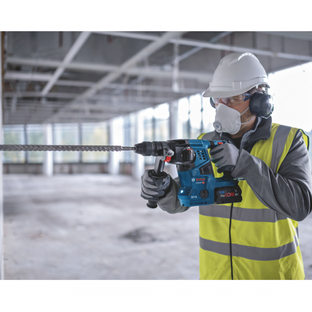 BOSCH GBH 18V-28CF PRO CORDLESS ROTARY HAMMER DRILL WITH SDS-PLUS (BARE UNIT)