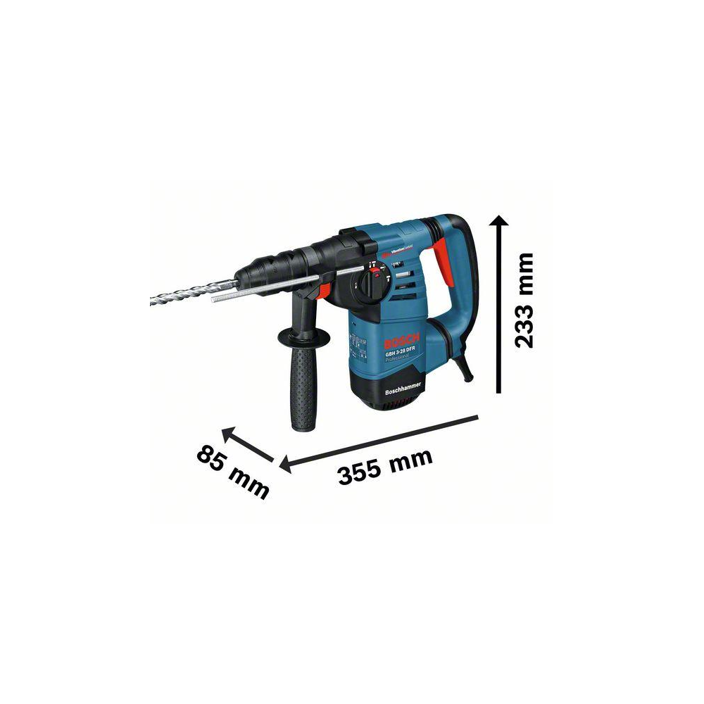 BOSCH GBH 3-28DFR PRO ROTARY HAMMER DRILL WITH SDS-PLUS 800W