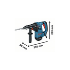 BOSCH GBH 3-28DFR PRO ROTARY HAMMER DRILL WITH SDS-PLUS 800W