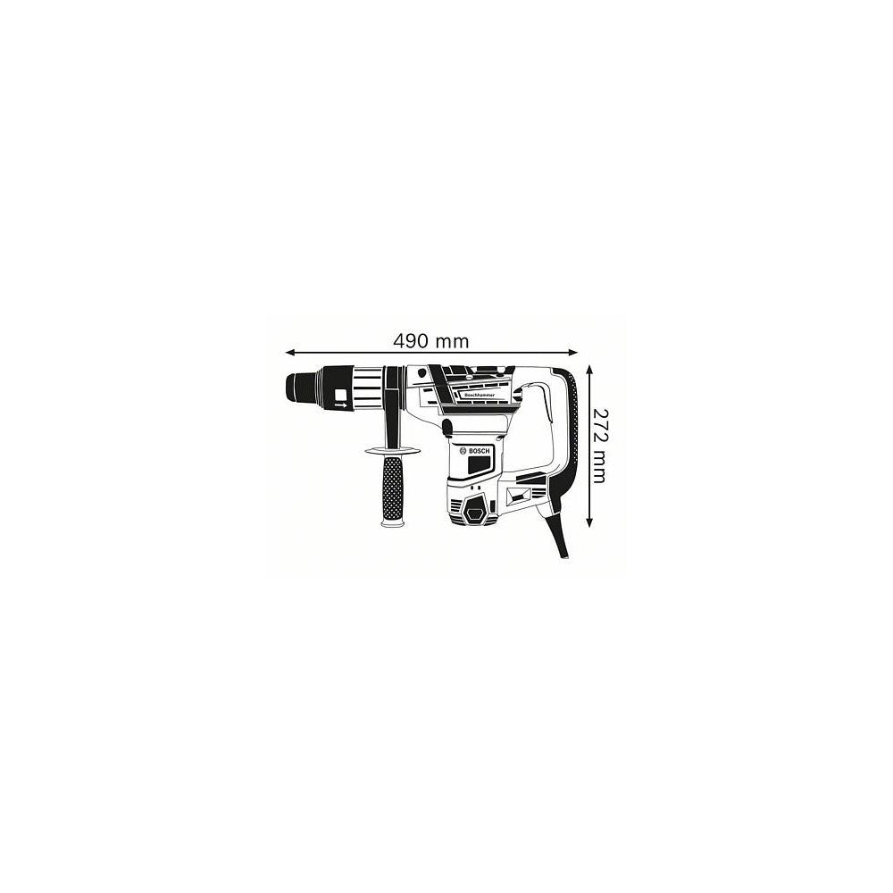 BOSCH GBH 5-40D PRO ROTARY HAMMER DRILL WITH SDS-MAX HEAVY DUTY 1100W