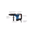 BOSCH GBH 5-40D PRO ROTARY HAMMER DRILL WITH SDS-MAX HEAVY DUTY 1100W