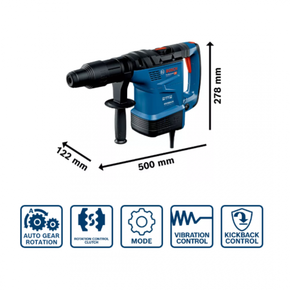 BOSCH GBH 6-42C PRO ROTARY HAMMER DRILL WITH SDS MAX