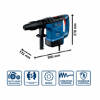 BOSCH GBH 6-42C PRO ROTARY HAMMER DRILL WITH SDS MAX