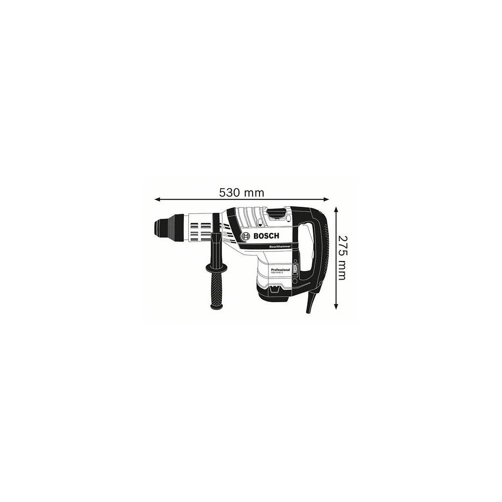 BOSCH GBH 8-45D PRO ROTARY HAMMER WITH SDS-MAX