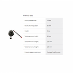 BOSCH GDE 24 PROFESSIONAL DUST EXTRACTOR FOR USE WITH GBH AND GSB SERIES ONLY