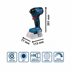 BOSCH GDR 18V-220C PROFESSIONAL CORDLESS IMPACT DRIVER (BARE UNIT)