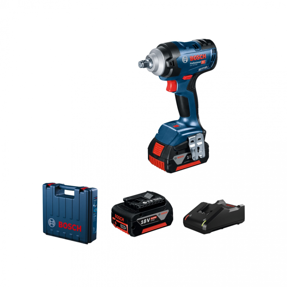 BOSCH GDS 18V-400 PROFESSIONAL CORDLESS IMPACT WRENCH 1/2" 400NM (BARE UNIT)