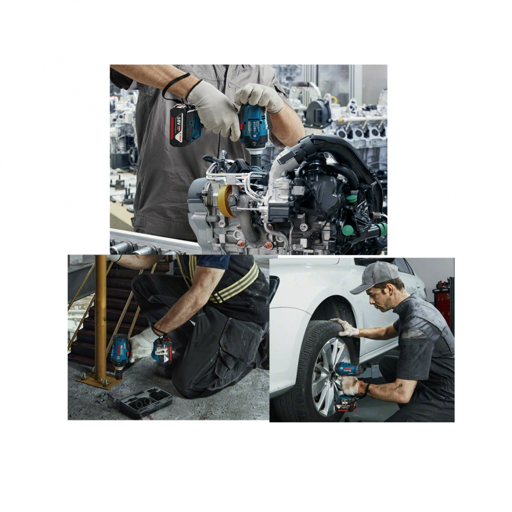 BOSCH GDS 18V-400 PROFESSIONAL CORDLESS IMPACT WRENCH 1/2" 400NM (BARE UNIT)