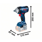 BOSCH GDS 18V-400 PROFESSIONAL CORDLESS IMPACT WRENCH 1/2" 400NM (BARE UNIT)
