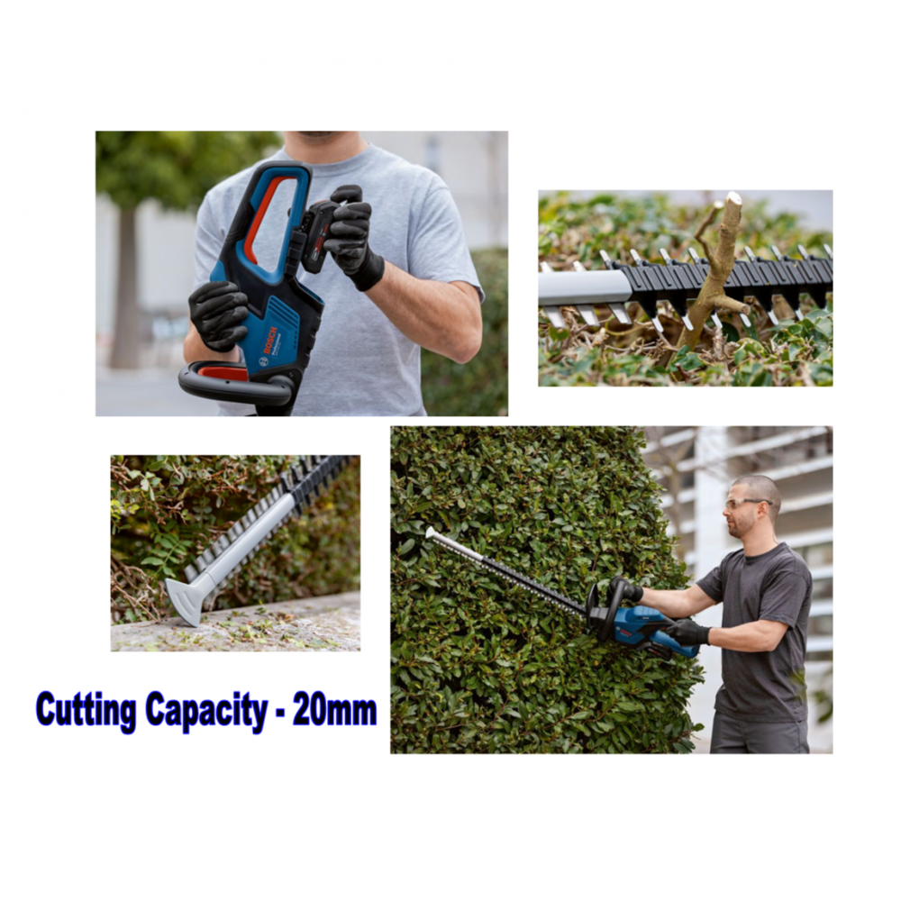 BOSCH GHE 18V-60 PRO CORDLESS HEDGECUTTER (BARE UNIT)