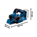 BOSCH GHO 185-LI CORDLESS PLANER