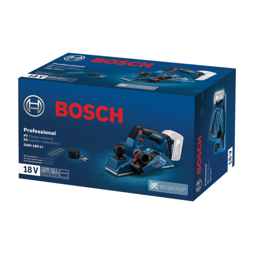 BOSCH GHO 185-LI CORDLESS PLANER