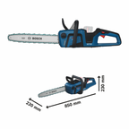 BOSCH GKE 18V-40 PRO CORDLESS CHAINSAW