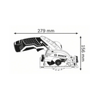BOSCH GKS 12V-LI PRO CORDLESS CIRCULAR SAW (BARE UNIT)