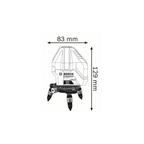 BOSCH GLL 3-15X PROFESSIONAL LINE LASER 360° ROTATING PLATFORM