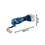 BOSCH GOP 185-LI PRO CORDLESS MULTI-CUTTER (BARE UNIT)