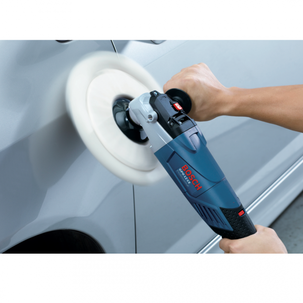 BOSCH GPO 12CE PRO POLISHER WITH ACCESSORIES