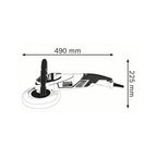 BOSCH GPO 12CE PRO POLISHER WITH ACCESSORIES