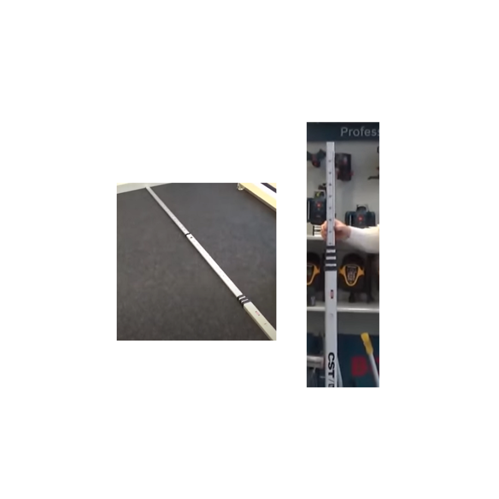 BOSCH GR 500 OPTICAL LEVEL MEASURING ROD 5M Secondary image