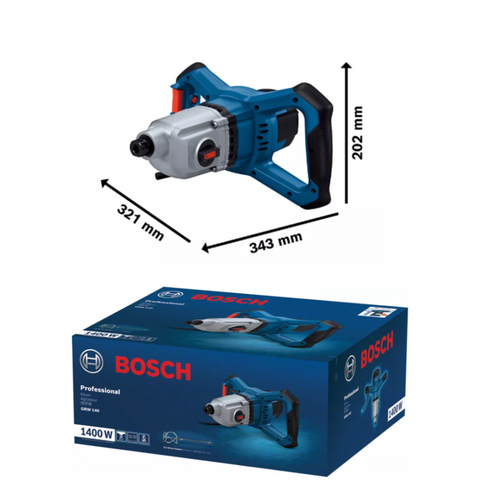 BOSCH GRW 140 PROFESSIONAL STIRRER/ MIXER DRILL POWER MIXER Secondary image