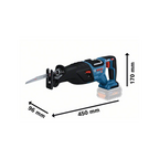 BOSCH GSA 185-LI PRO CORDLESS RECIPROCATING SAW / SABRE SAW- BARE UNIT