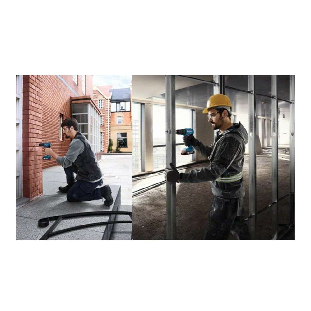BOSCH COMBO KIT CORDLESS DRILL & CORDLESS ANGLE GRINDER GSB 185-LI WITH GWS 180-LI COMES WITH BATTERY & CHARGER
