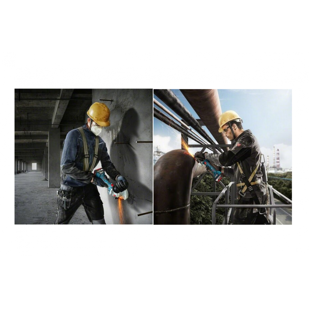 BOSCH COMBO KIT CORDLESS DRILL & CORDLESS ANGLE GRINDER GSB 185-LI WITH GWS 180-LI COMES WITH BATTERY & CHARGER