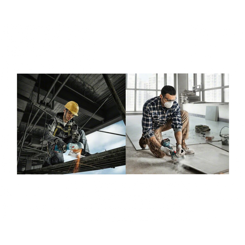 BOSCH COMBO KIT CORDLESS DRILL & CORDLESS ANGLE GRINDER GSB 185-LI WITH GWS 180-LI COMES WITH BATTERY & CHARGER