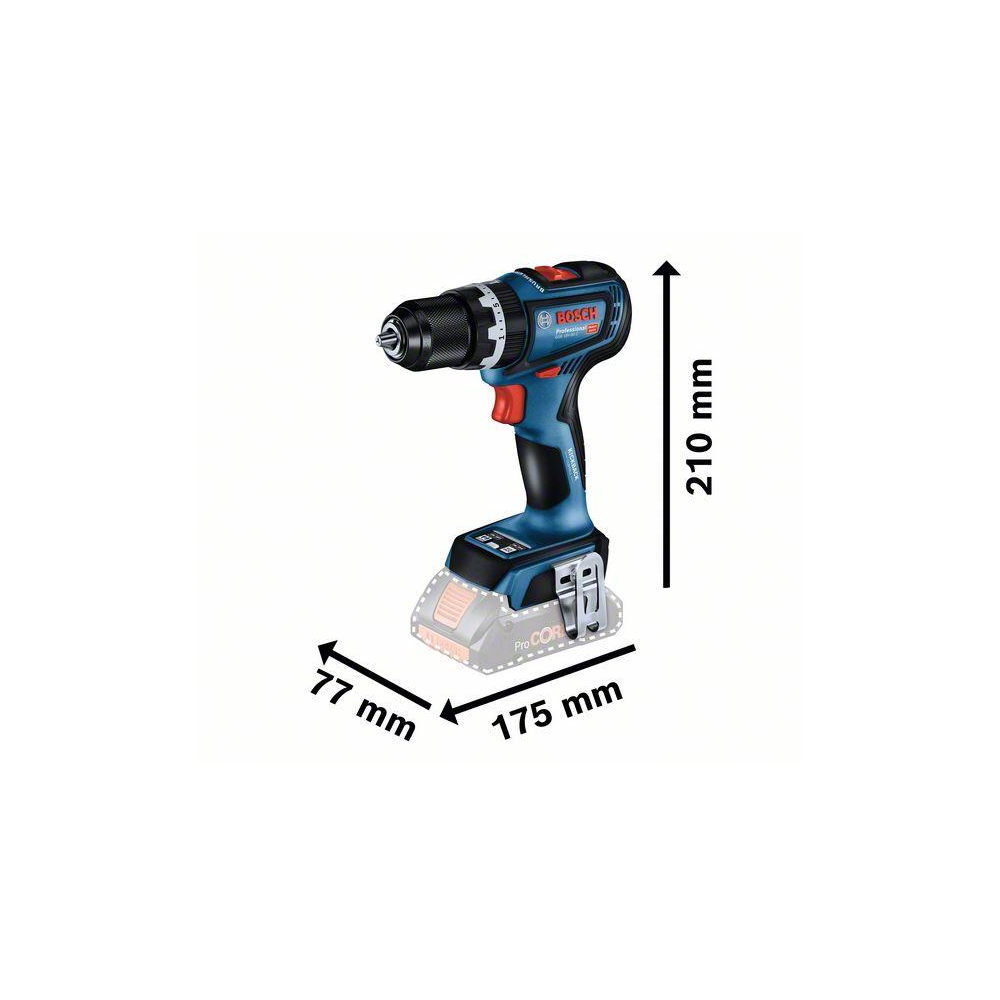 BOSCH GSB 18V-90C PRO CORDLESS COMBI IMPACT DRILL- BARE UNIT
