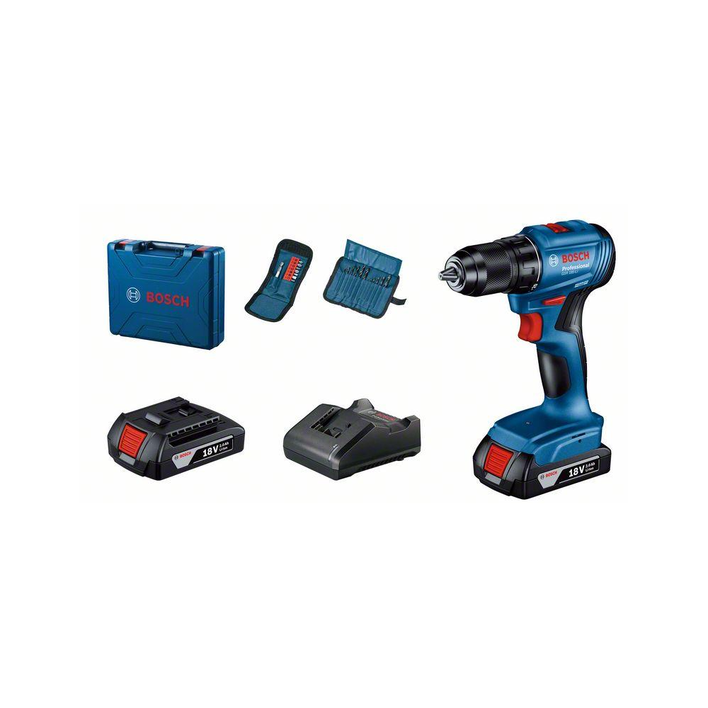 BOSCH GSR 185-LI PRO CORDLESS DRILL/DRIVER WITH BRUSHLESS MOTOR