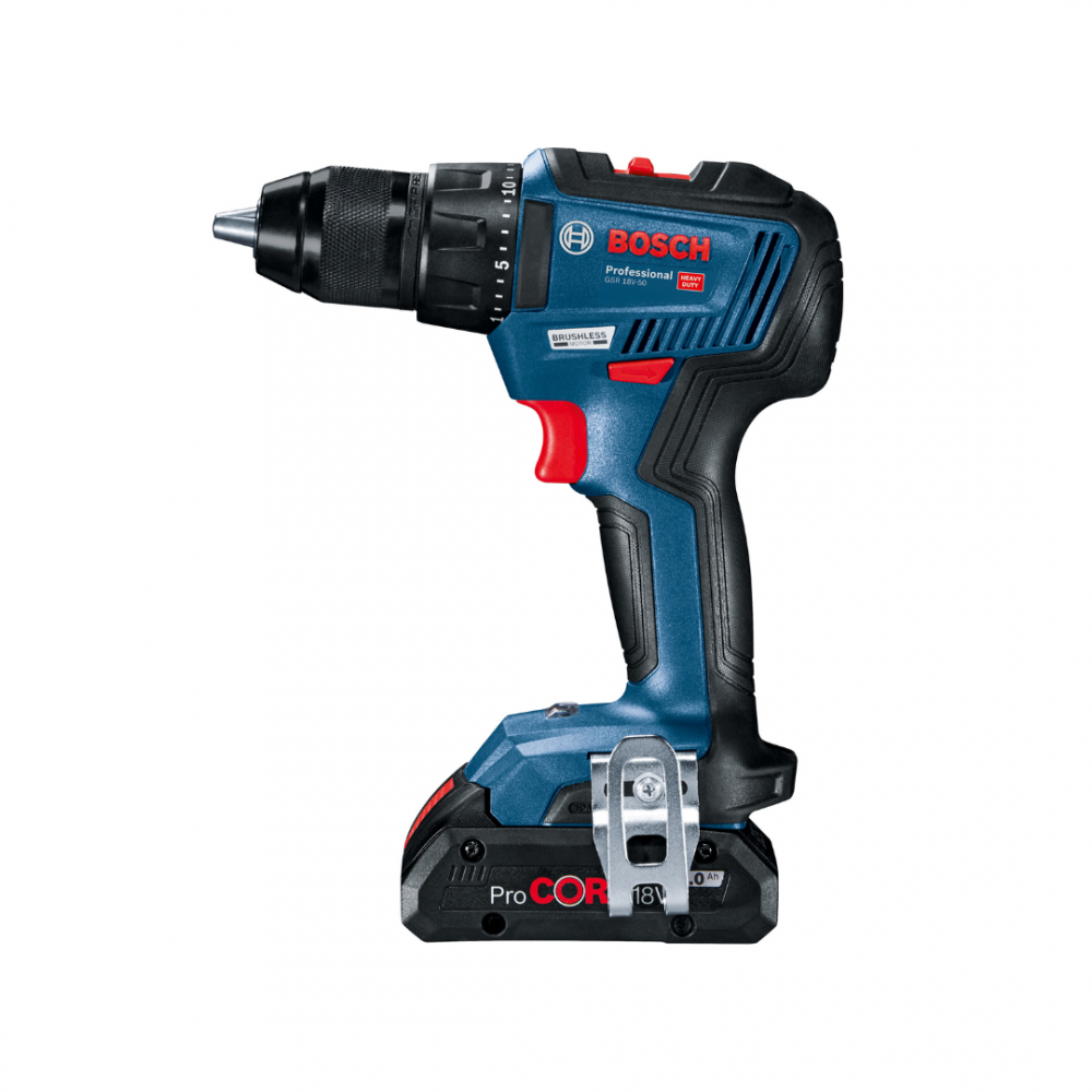 BOSCH GSR 18V-50 PROFESSIONAL CORDLESS DRILL DRIVER BARE UNIT Secondary image