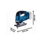 BOSCH GST 185-LI PROFESSIONAL CORDLESS JIGSAW (BARE UNIT)